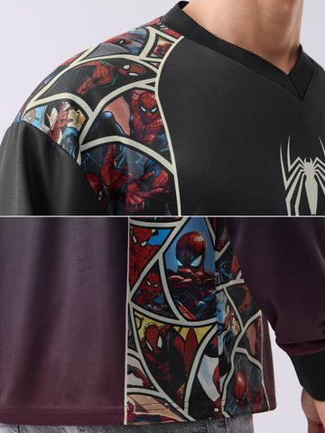 Buy Spider-Man: The Comics Men Oversized Jerseys Online OS23