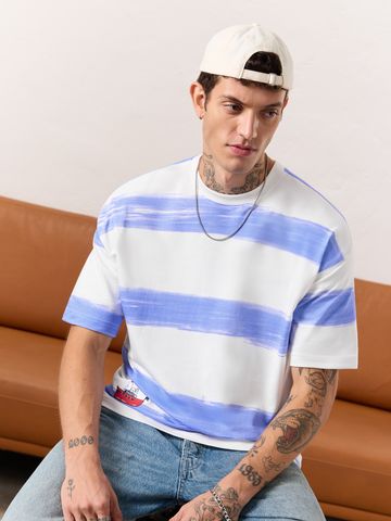 Buy Peanuts: Snoopy's Voyage Men Oversized T-Shirts Online OS23