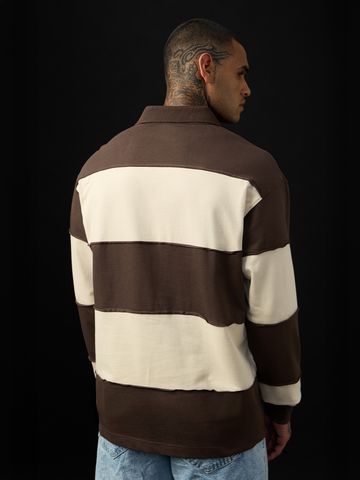 Buy Rugby Polo: Mocha Men Rugby Polo Online OS23