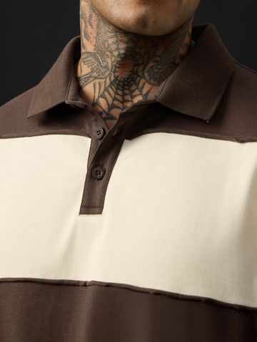Buy Rugby Polo: Mocha Men Rugby Polo Online OS23