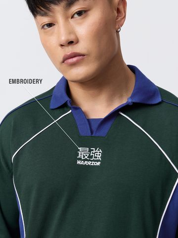 Buy Oversized Polo: Pacific Pine Men Oversized Polo Online P09