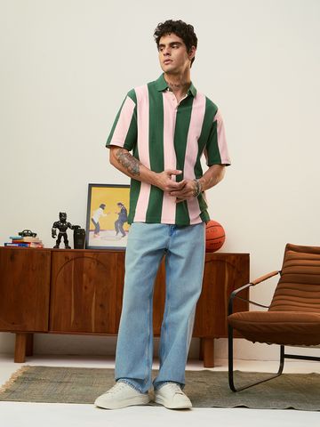 Buy Oversized Polo: Club Ivy Men Oveersized Polo Online P09