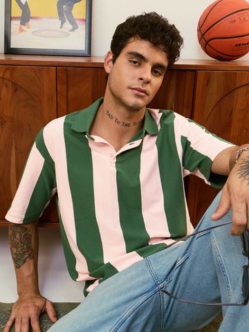 Buy Oversized Polo: Club Ivy Men Oveersized Polo Online P09