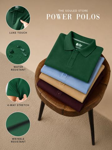 Buy TSS Originals: Green Grove Men Polos Online P09
