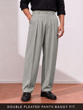Buy Super-Flex Pants: Melange Beige Men Super Flex Pants Online F56