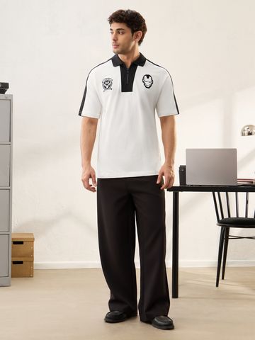 Buy Iron Man: Stark Industries Oversized Zipper Polos Online P09