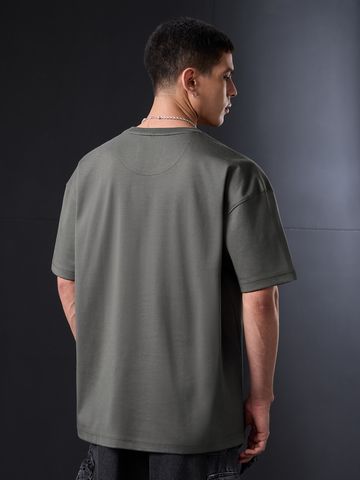 Buy Signature Solids: Anchor Men Oversized T-Shirts Online OS23