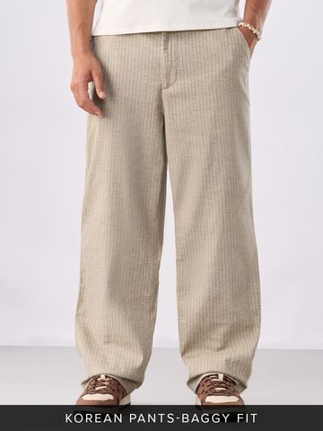 Buy Korean Pants: Fawn Men Korean Pants Online F56