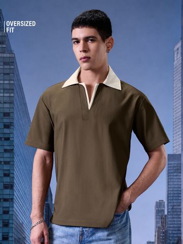 Buy Oversized Polo: Lapis Men Oversized Polo Online OS23