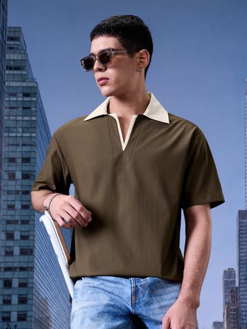 Buy Oversized Polo: Lapis Men Oversized Polo Online OS23