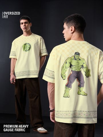 Buy Hulk: Born To Smash Oversized T-Shirts Online OS23