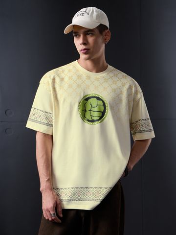 Buy Hulk: Born To Smash Oversized T-Shirts Online OS23