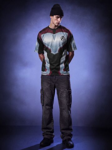 Buy Avengers: Quantum Suit Men Oversized Jerseys Online OS23