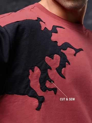 Buy Black Clover: Glow Men Oversized T-Shirts Online OS23