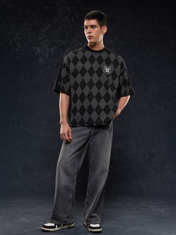Buy Harry Potter: The School Men Oversized T-Shirts Online OS23