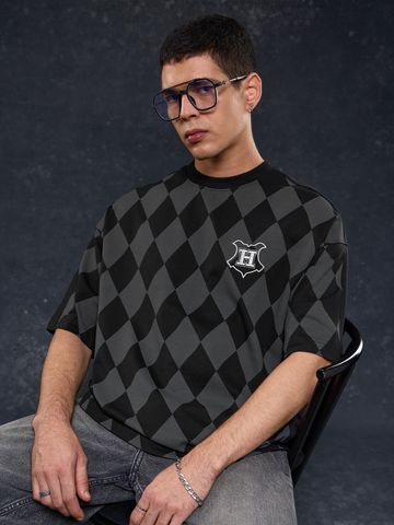 Buy Harry Potter: The School Men Oversized T-Shirts Online OS23