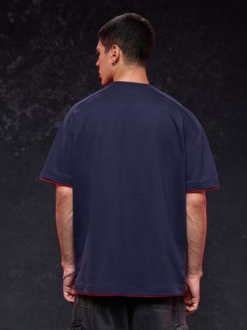 Buy Spider-Man: Red Spidey Men Oversized T-Shirts Online OS23