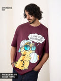 Buy Garfield: Live For Weekends Men Oversized T-Shirts Online OS23