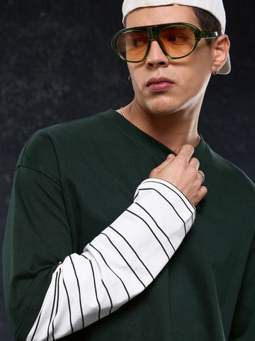 Buy Naruto: Rock Lee Men Oversized Full Sleeve T-Shirts Online OS23