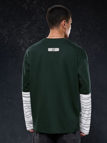 Buy Naruto: Rock Lee Men Oversized Full Sleeve T-Shirts Online OS23