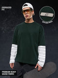 Buy Naruto: Rock Lee Men Oversized Full Sleeve T-Shirts Online OS23
