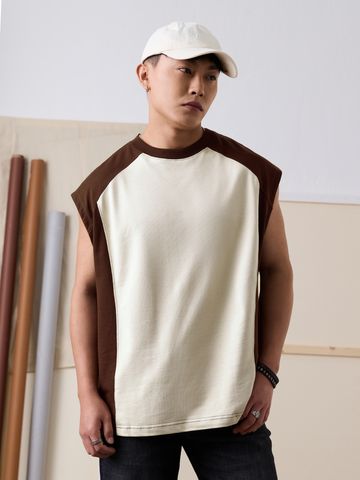 Buy Oversized Vest: Dune Men Hooded Vests Online OS23