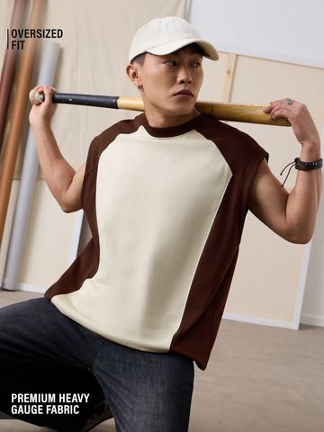 Buy Oversized Vest: Dune Men Hooded Vests Online OS23