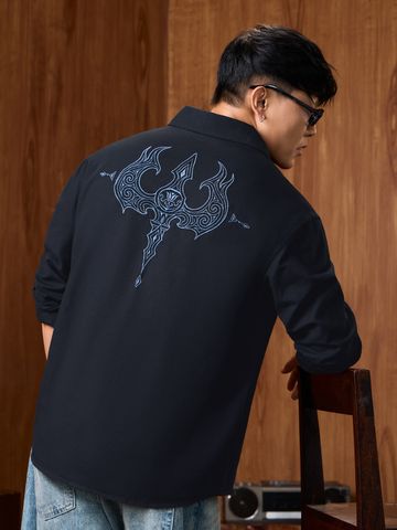 Buy Relaxed-Fit Shirt: Trishul Men relaxed shirts Online C76