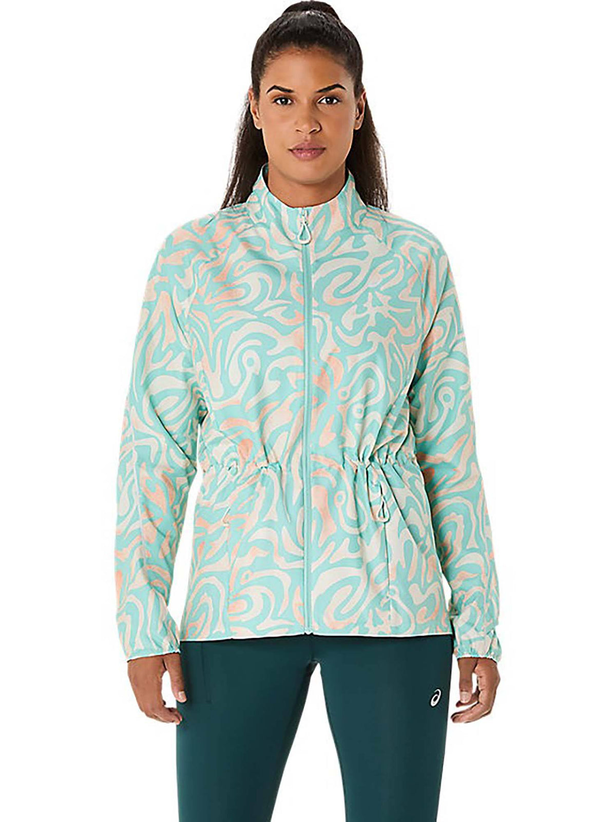 Road Lite-Show Packable Jacket - Green | JK12 - view 1