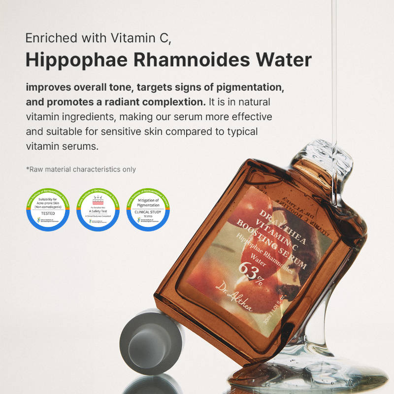 Vitamin C Boosting Serum with Sea Buckthorn: Antioxidant Brightening Serum for Dull Skin | FC3 - view 2
