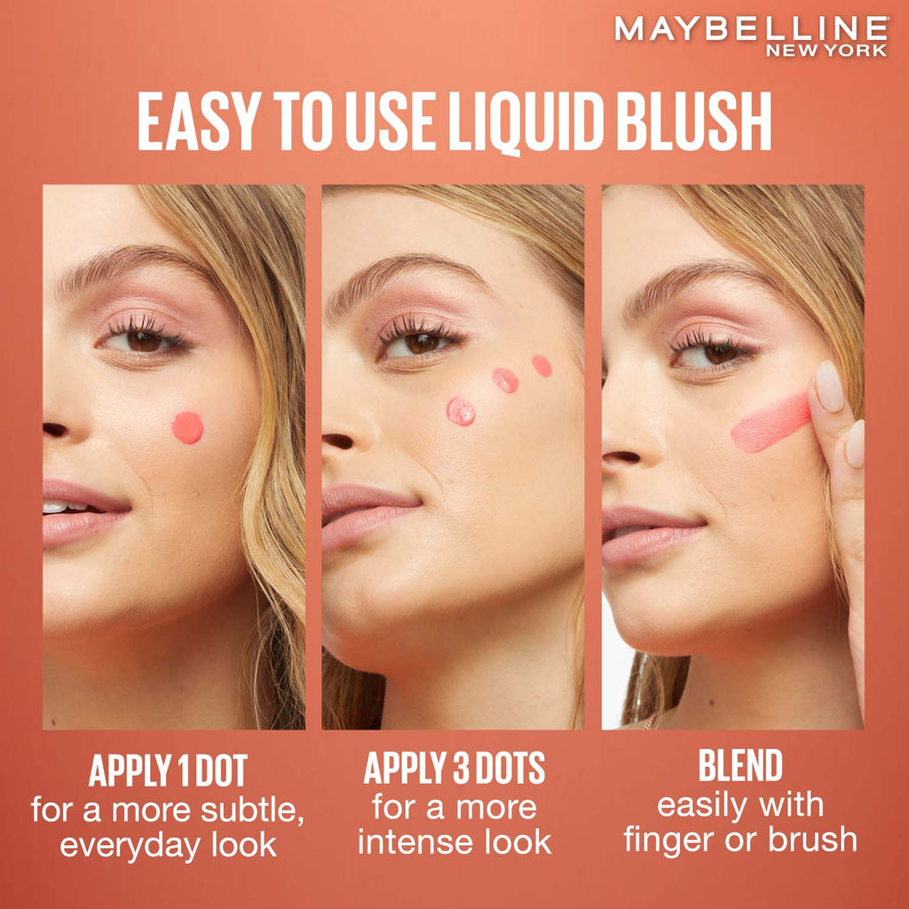 Maybelline Sunkisser Hazy Matte Blush, 12HR Sunkissed Cheeks, Transfer & Sweat-proof, Pink Mirage | F14 - view 4