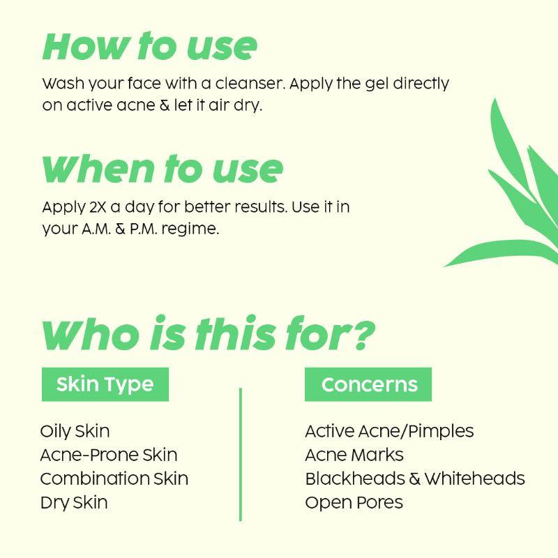 2% Salicylic Acid Acne Spot Corrector Gel For Reducing Active Acne, Controls Oil and Acne Scars | PL1 - view 7