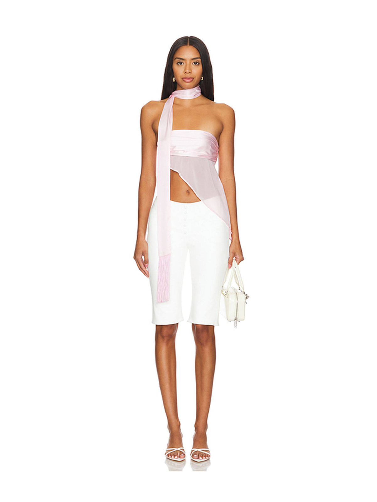 Tube Top With Skinny Scarf | TT90 - view 1