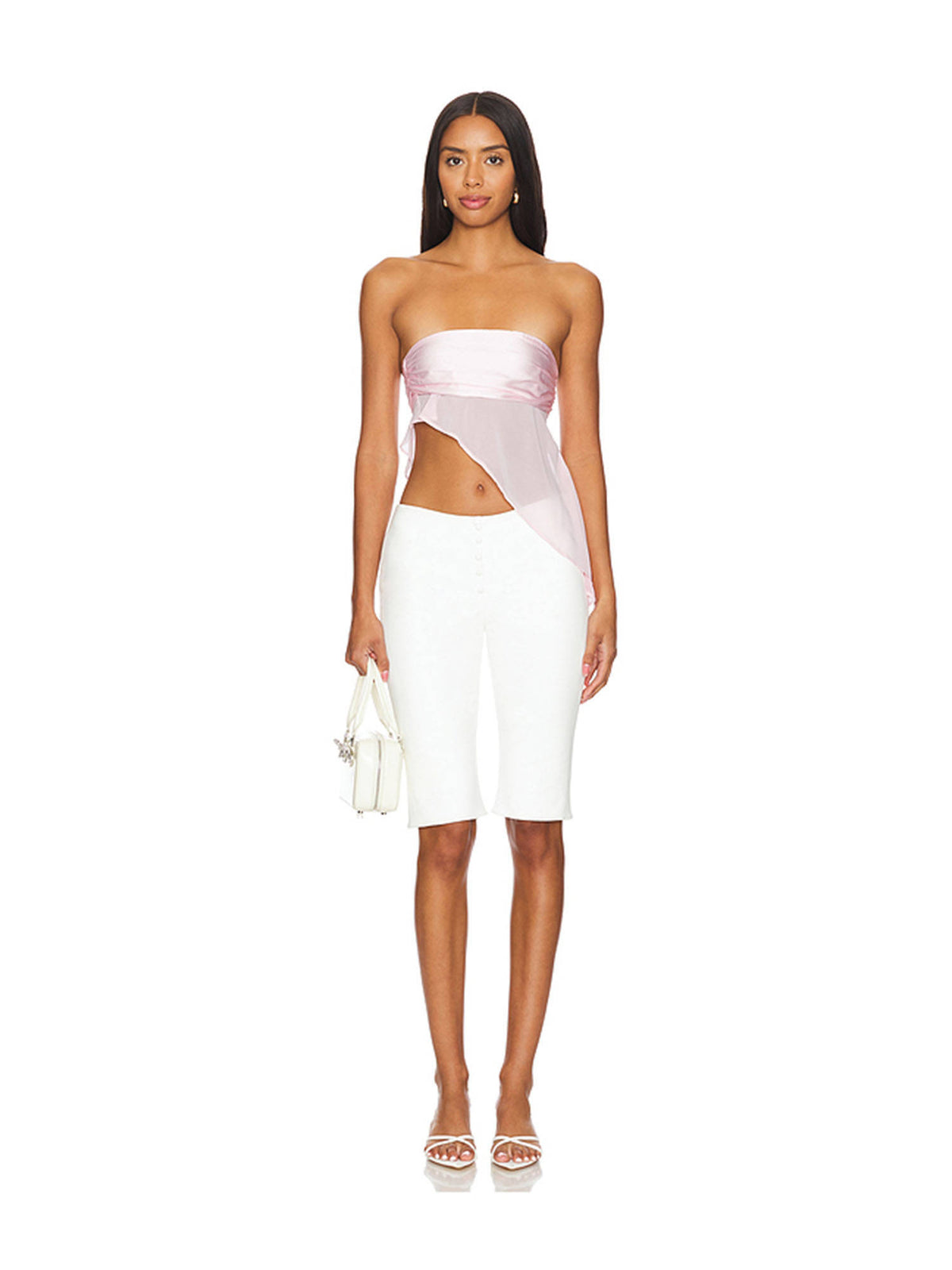 Tube Top With Skinny Scarf | TT90 - view 2