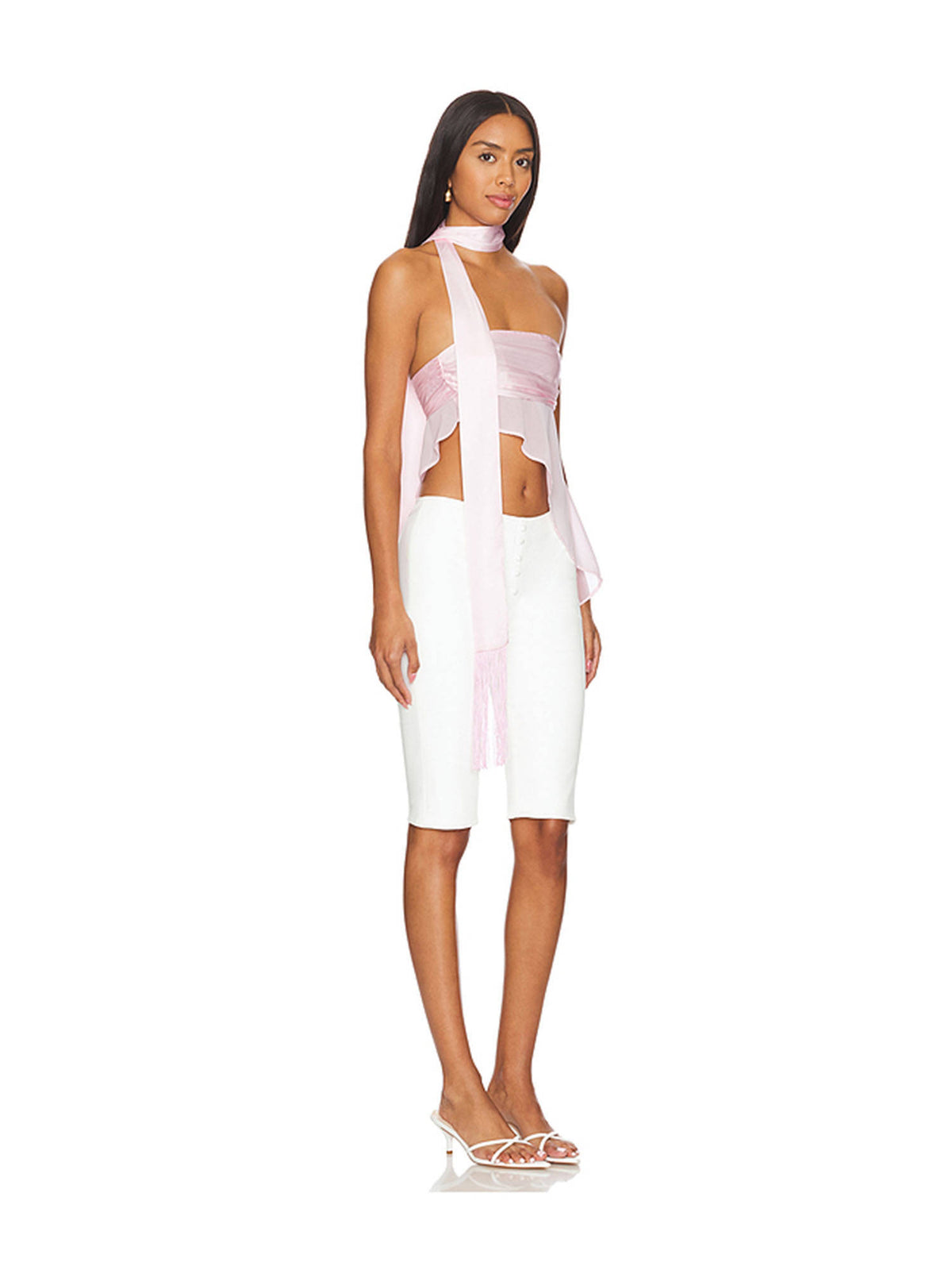 Tube Top With Skinny Scarf | TT90 - view 3