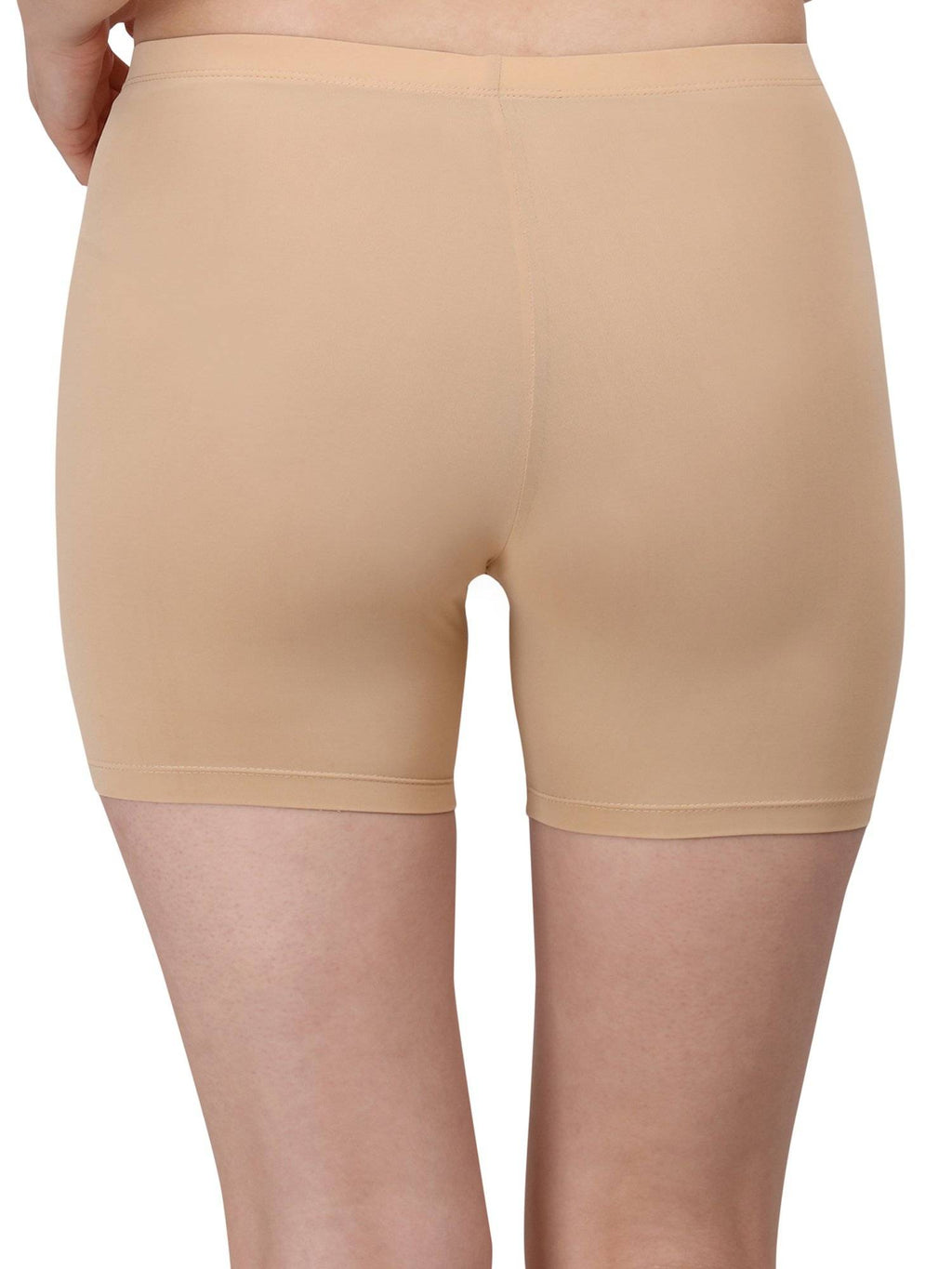 Mid Rise Soft Polyamide Spandex Mid Thigh Length Cycling Shorts - view 8