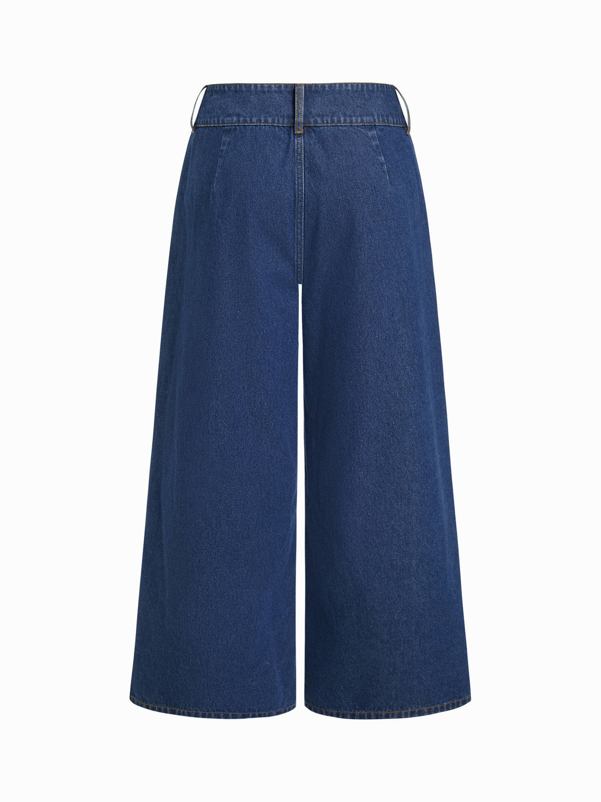 Curve & Plus Women's High-Rise Baggy Wide-Leg Jeans Navy Blue | BG78 - view 2