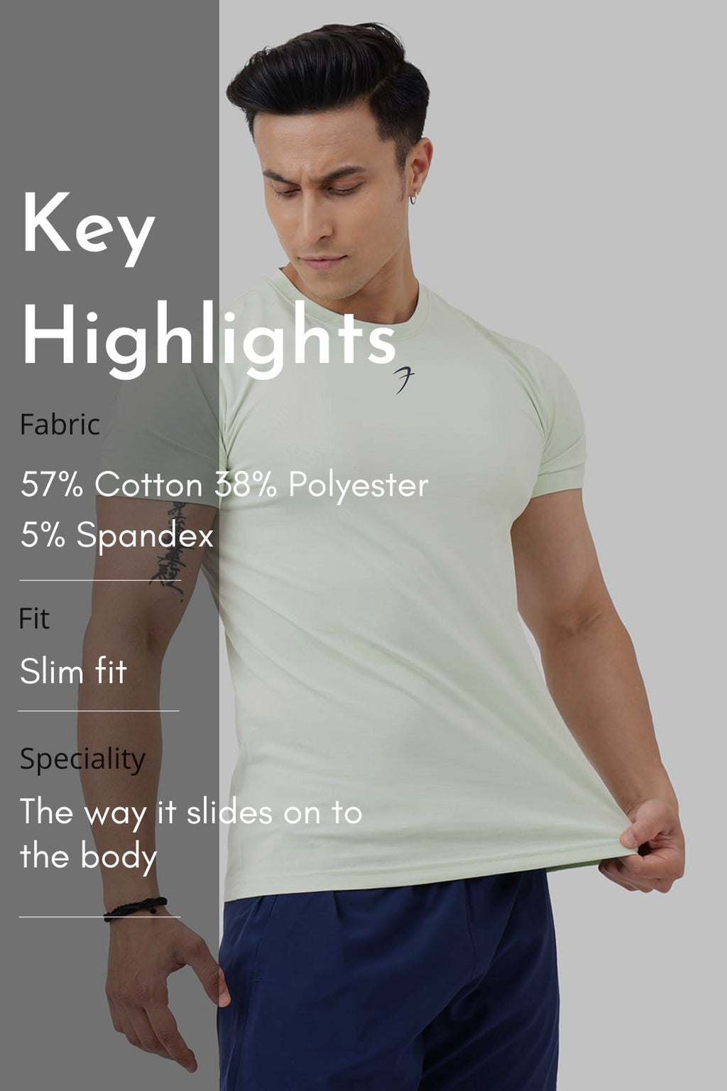 Pulse T-shirt Light Green