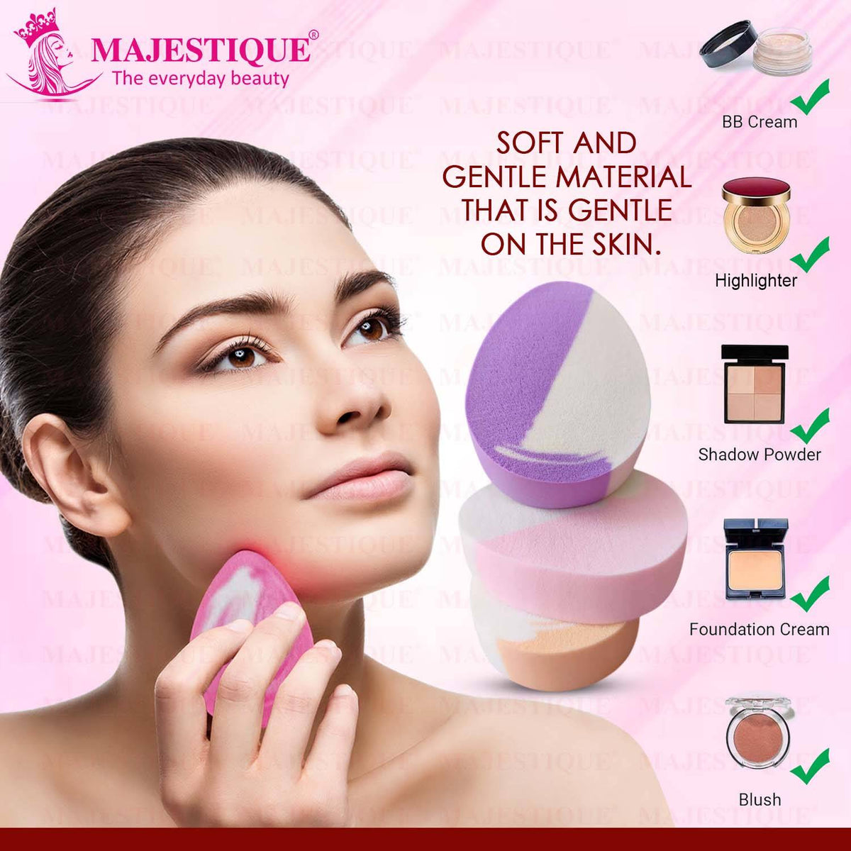 Drop Shape Beauty Blender Set | C83 - view 5