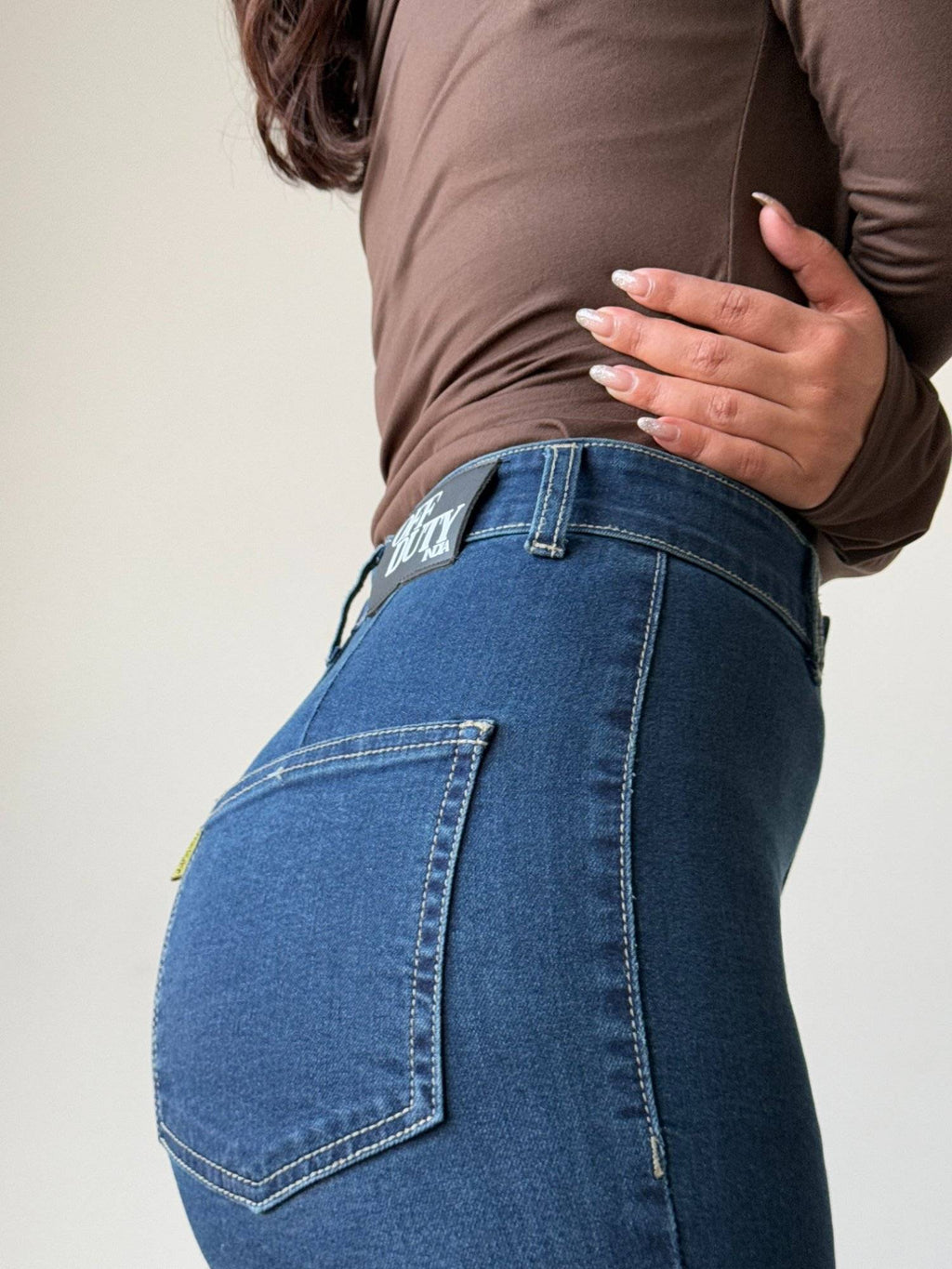 Off Duty Ultra High Rise Flare Bootcut Jeans | BG78 - view 3