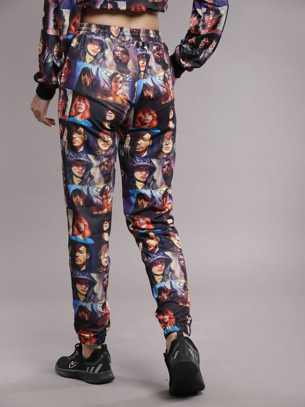Face Printed Jogger | WJ89 - view 2