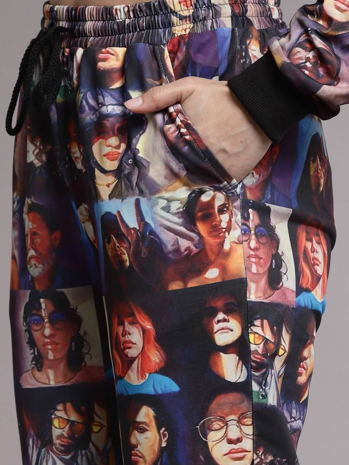 Face Printed Jogger | WJ89 - view 4