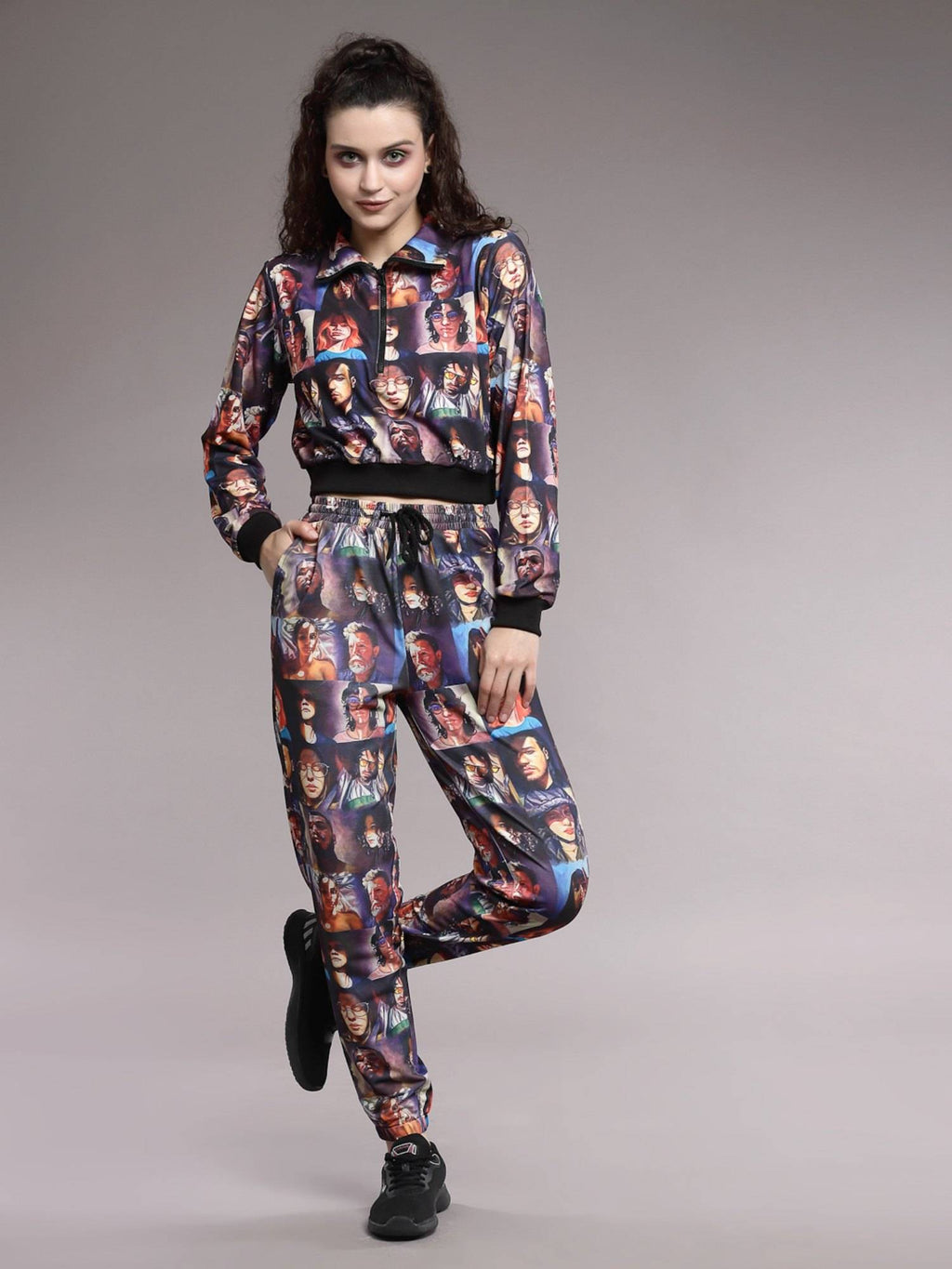 Face Printed Jogger | WJ89 - view 6