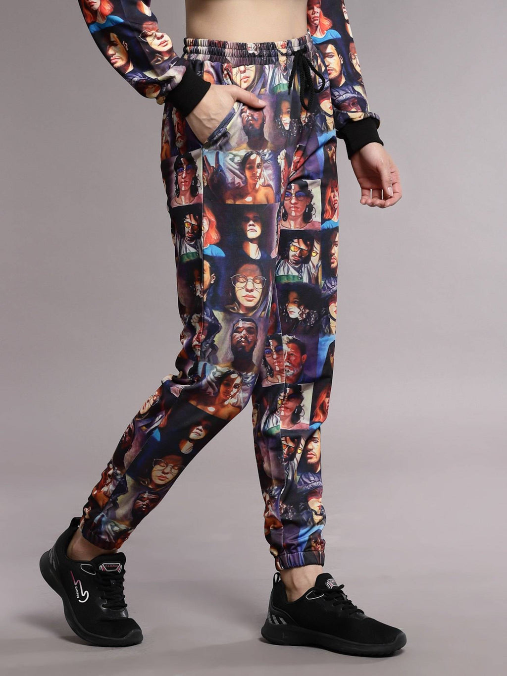 Face Printed Jogger | WJ89 - view 7