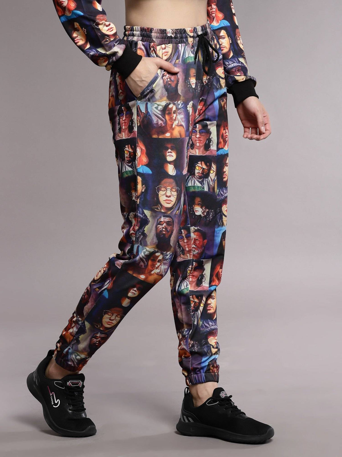 Face Printed Jogger | WJ89 - view 7