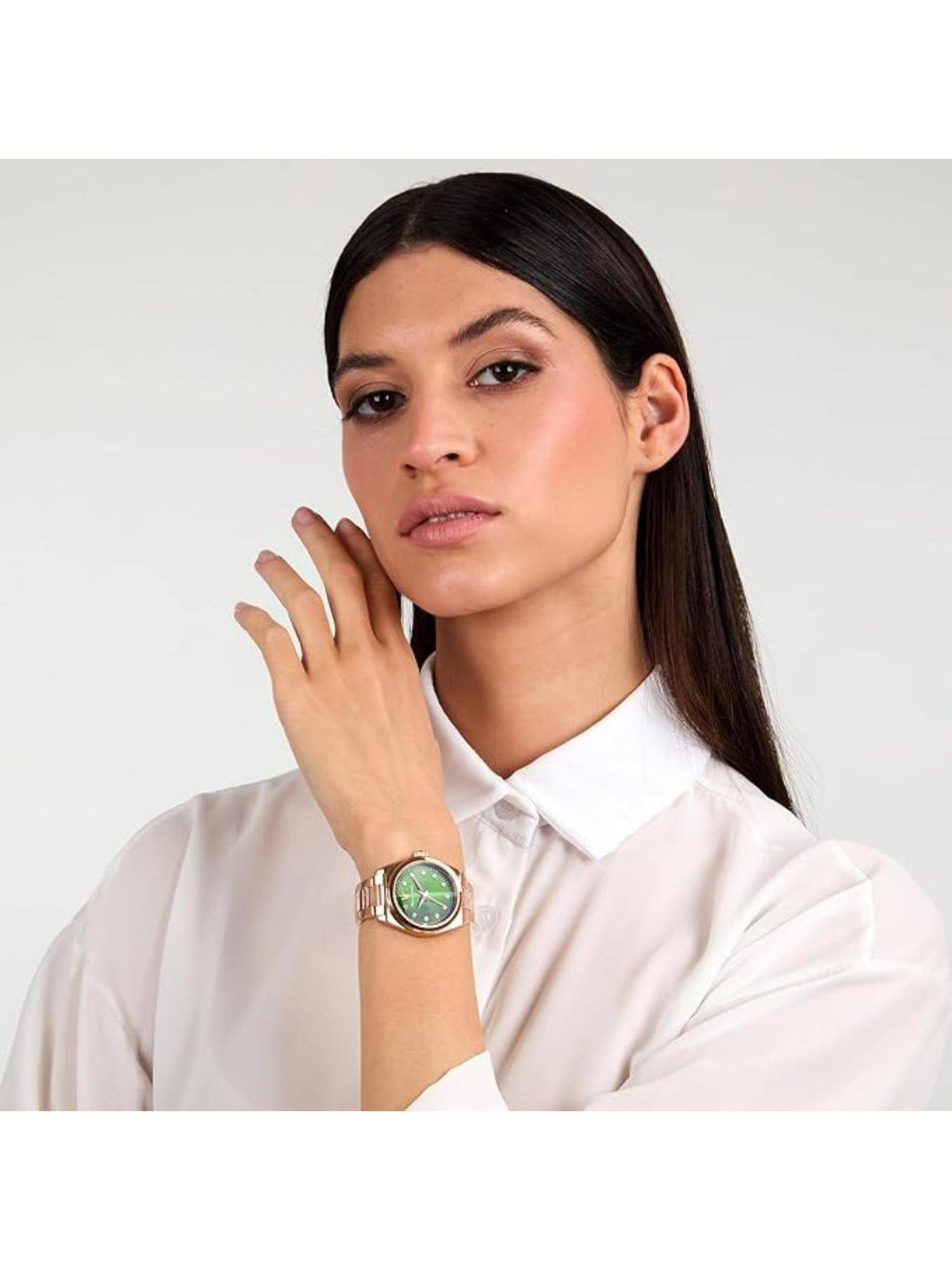 Women Classic Green Dial Round Analog Watch - R8853152501 | W92 - view 4