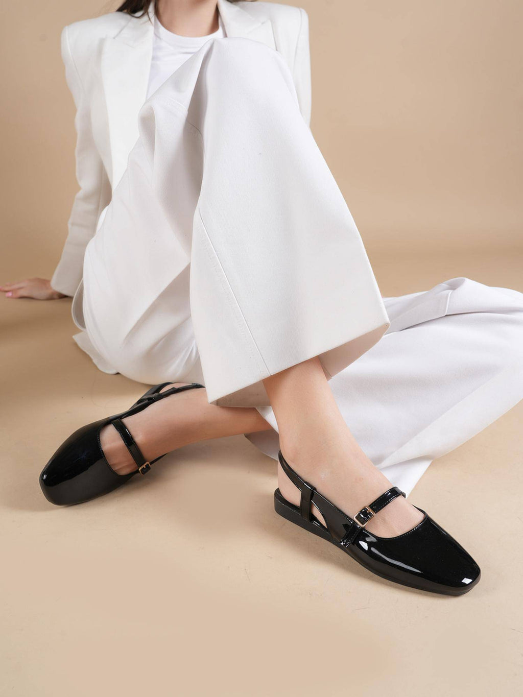 Womens Maroon Square Toe Sandals | SD89 - view 23
