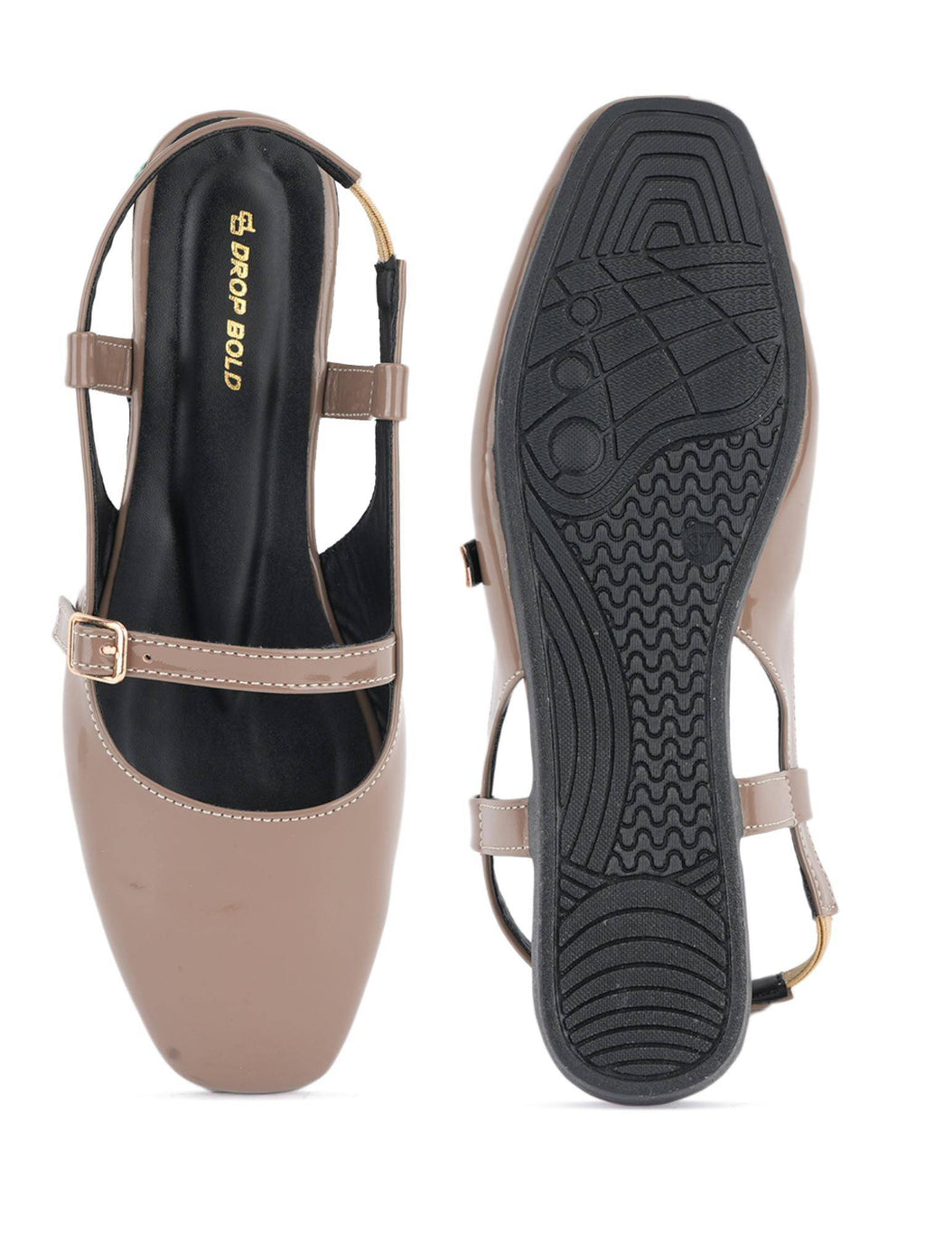 Womens Maroon Square Toe Sandals | SD89 - view 13