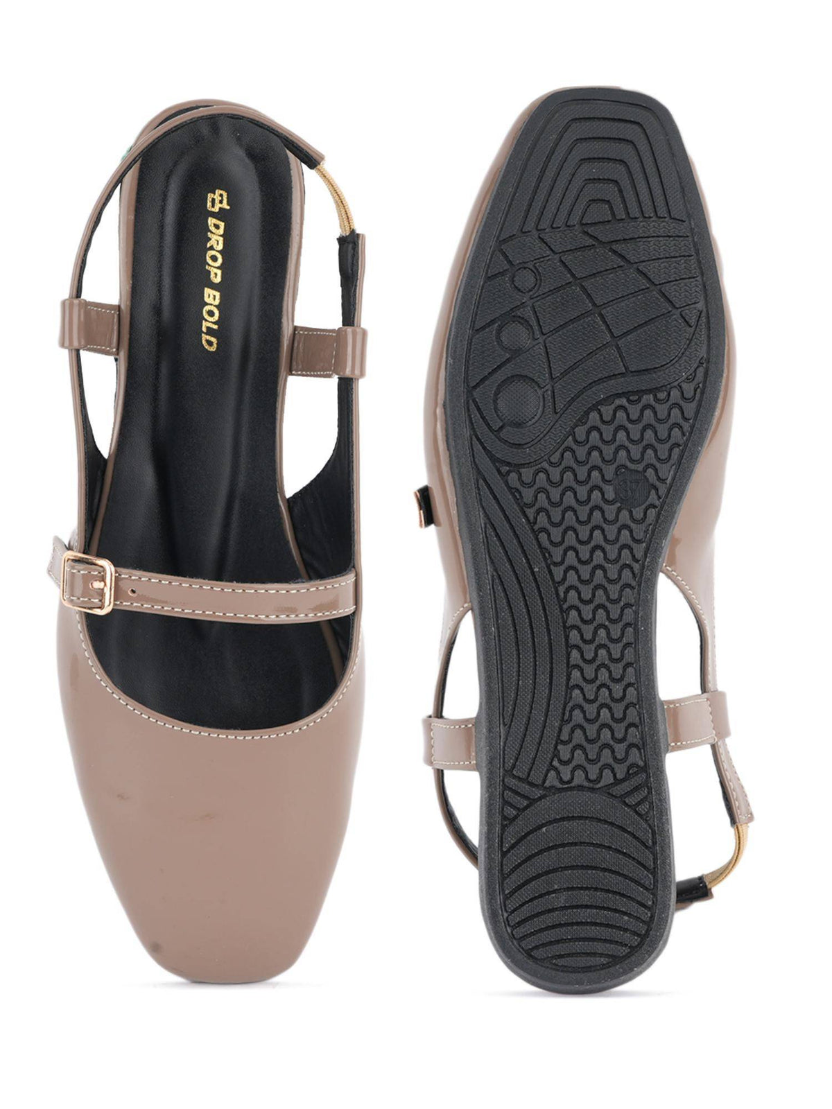 Womens Maroon Square Toe Sandals | SD89 - view 13