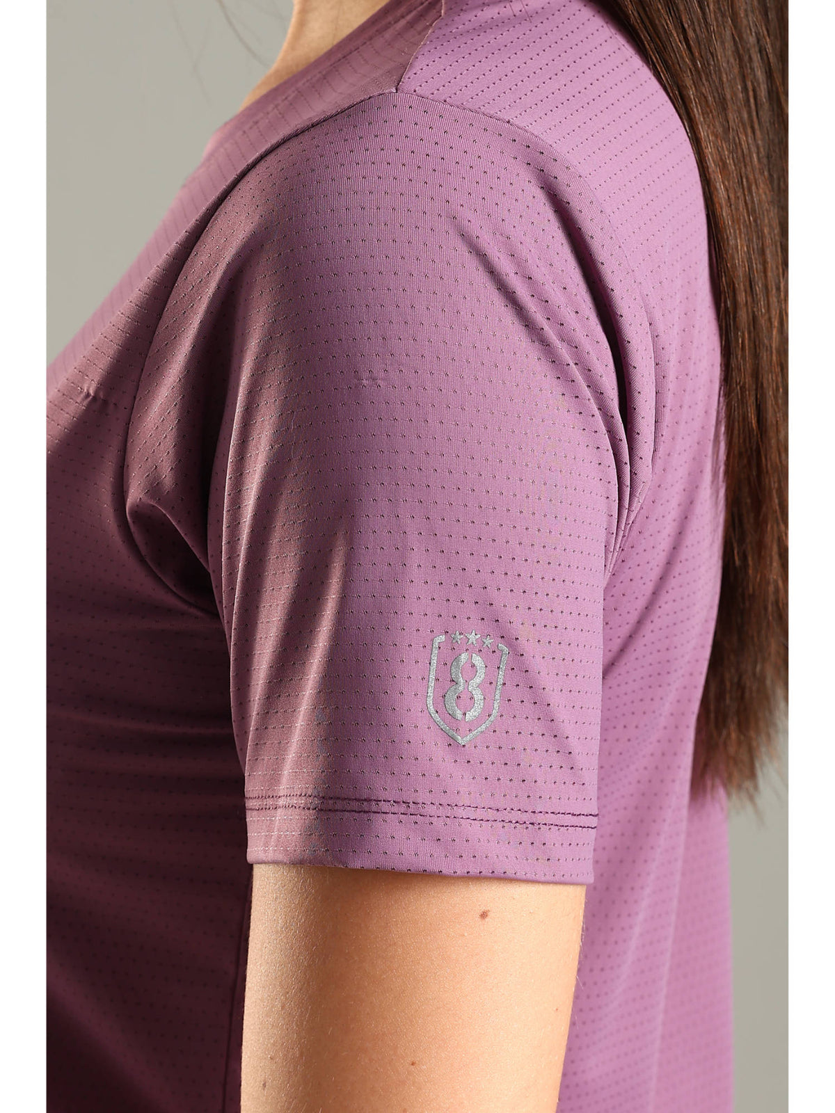 Women Pink Soft and Stretchy Nylon Sports Top | TT89 - view 5
